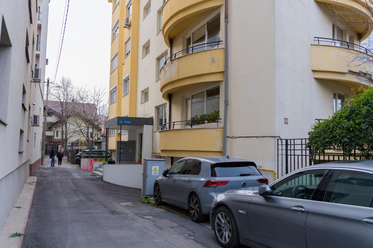 Penthouse With Huge Rooftop Terrace & City View Bukarest Exterior foto